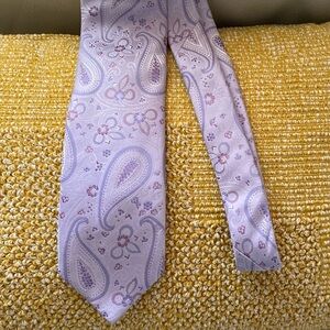 Federico Bertarelli Italy Paisley Silk Tie